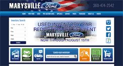 Desktop Screenshot of marysvilleford.com